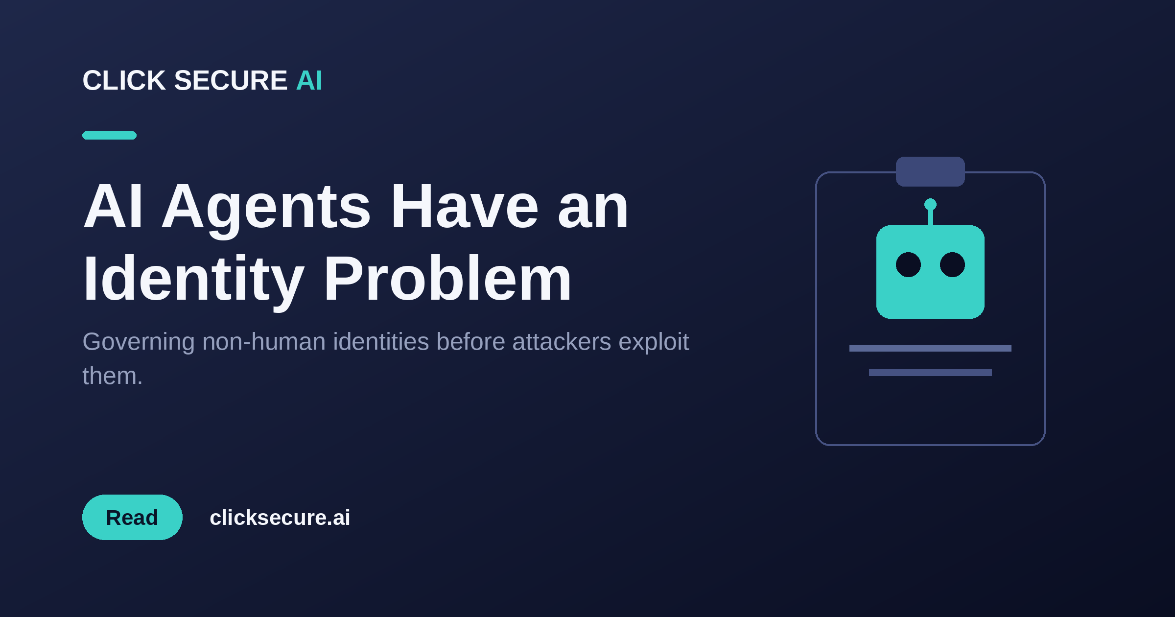 AI Agents Have an Identity Problem — and Attackers Already Know It